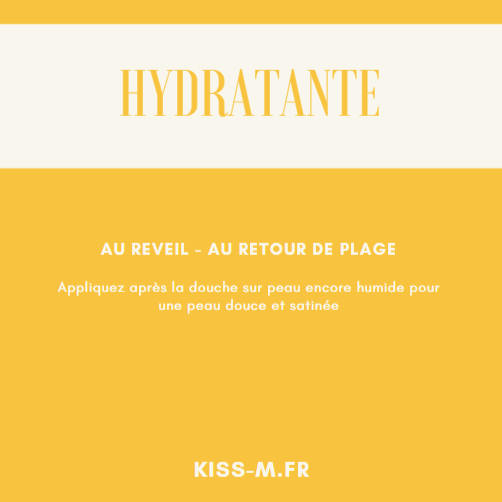 huile corps hydratante détente peau douce