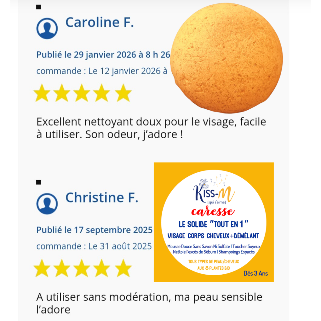 nettoyant solide tout-en-un idéal pour nettoyer la peau du visage en douceur (sébum maquillage soin solaire)